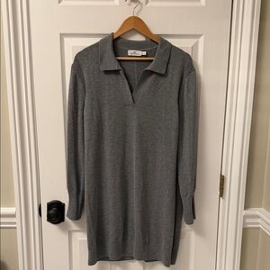 Gray Knit Dress
